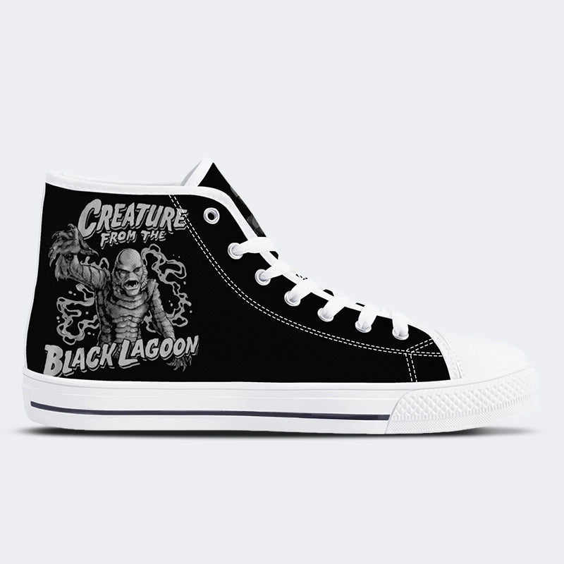 Unisex Horror Creature - High Top Canvas