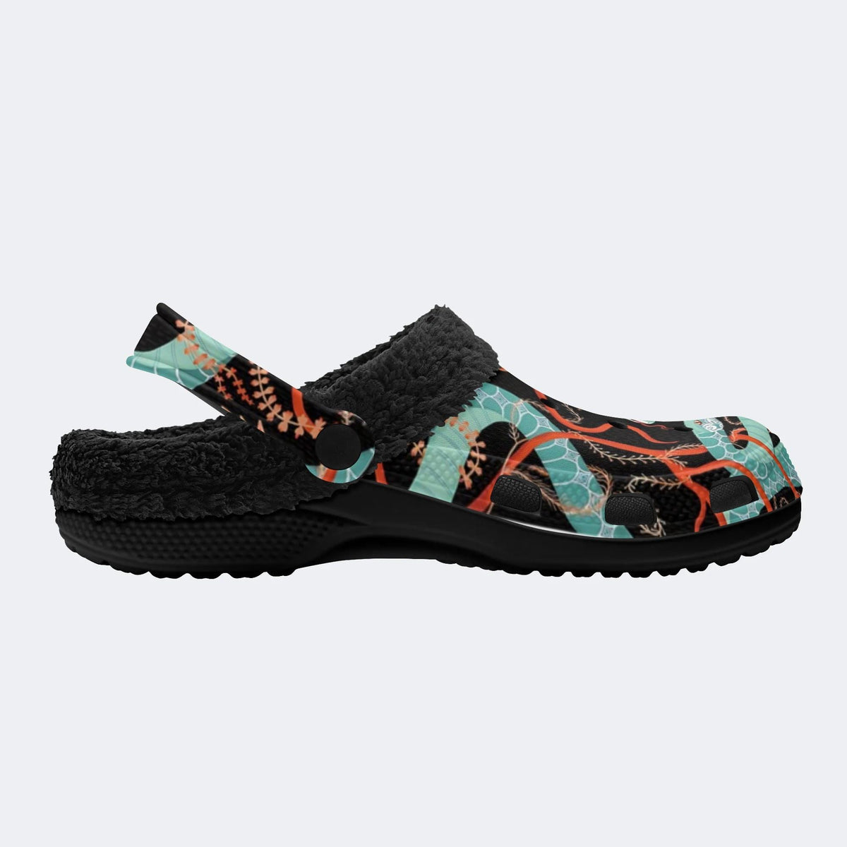Green Snake Legend - Fur Lined Slippers/Sandals