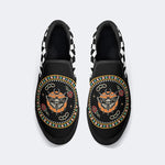 Death Moth Vintage Print - Slip On Shoes