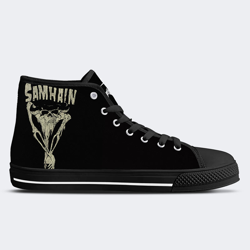 Unisex Horrorfilm-Druck - High Top Canvas