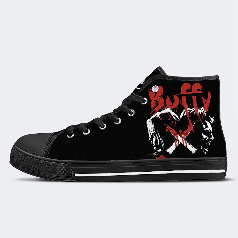 Buffy-Druck - High Top aus Canvas für Unisex