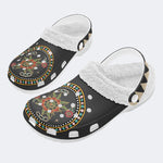 Blooming Eye - Fur Lined Slippers/Sandals
