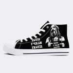 Tutti F*ckin Frutti Graphic Unisex Classic Print - High Top Canvas