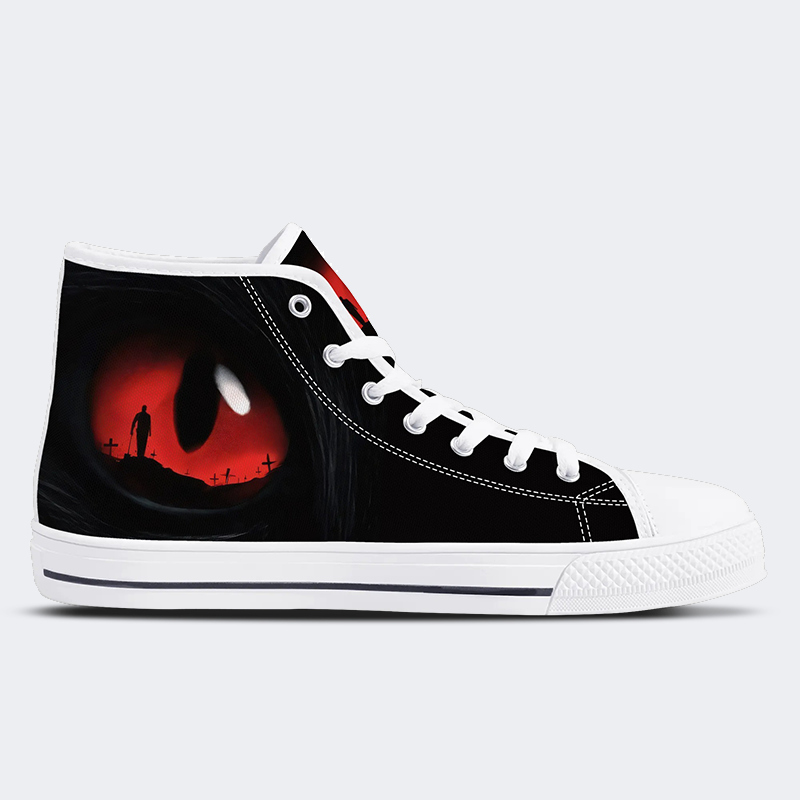 Unisex Horrorfilm-Haustier - High Top Canvas