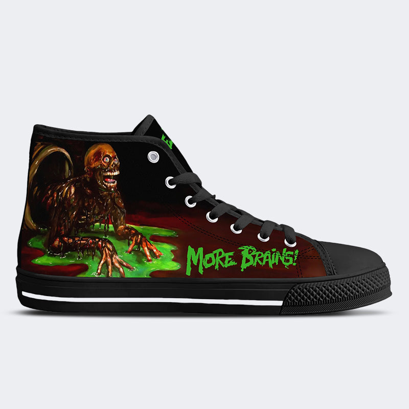 Horror-Druck - High Top Canvas