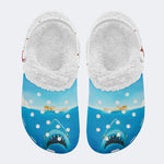 Deep Sea Shark - Fur Lined Slippers/Sandals