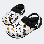 Spider Witch Pattern - Fur Lined Slippers/Sandals