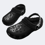 Spooky Dagger Snake - Fur Lined Slippers/Sandals