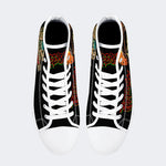 Horror Movie Vintage Graphic- High Top Canvas
