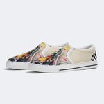 Unisex Catholicism Graffiti Art Print - Slip On Shoes