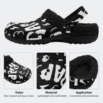 Street Graffiti - Fur Lined Slippers/Sandals