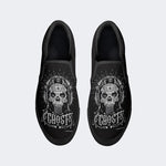 Horror-Totenkopf-Geist - Slip-On Schuhe 