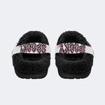 Kawaii Halloween Ghost - Fur Lined Slippers/Sandals