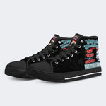 Unisex Horror-Druck - High Top Canvas