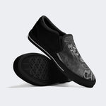 Vintage Horror Graphic Print - Slip On Shoes