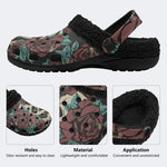 Thorned Remains - Fur Lined Slippers/Sandals