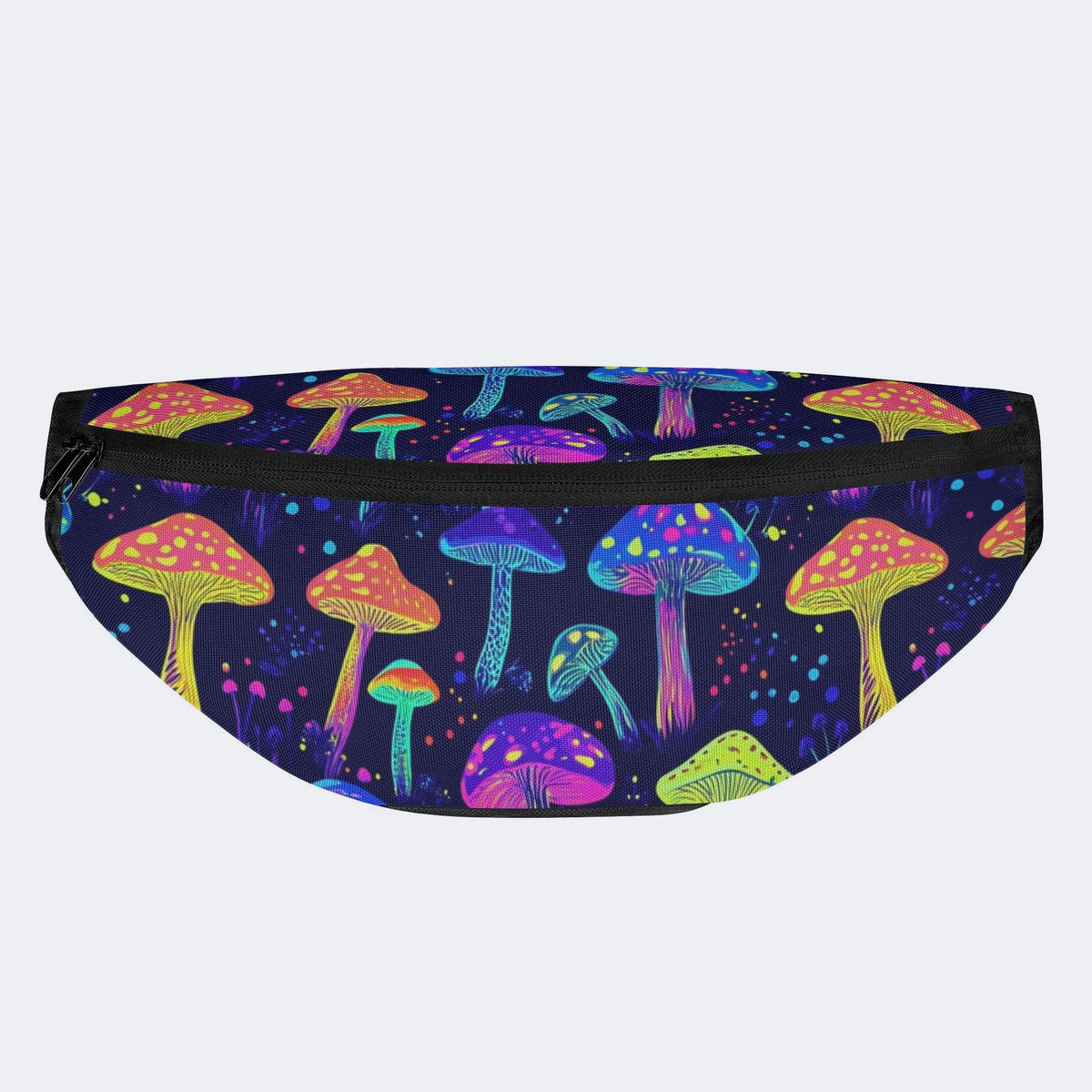 Neon Color Mushroom Print - Fanny Package