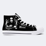 Black Metal - High Top Canvas