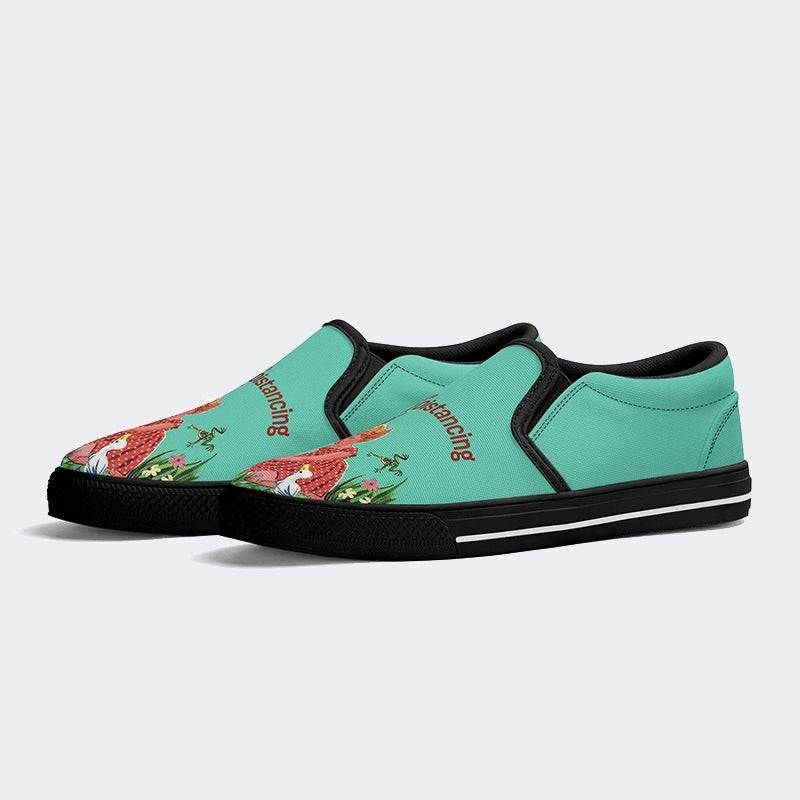 Retro Funny Art Print - Slip On Shoes