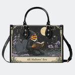 Pumpkin Wizard Print Handbag Factory Direct Sales