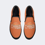 Vintage Orange Crush Print Unisex - Slip On Shoes