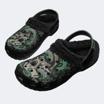 Snake Skull - Fur Lined Slippers/Sandals