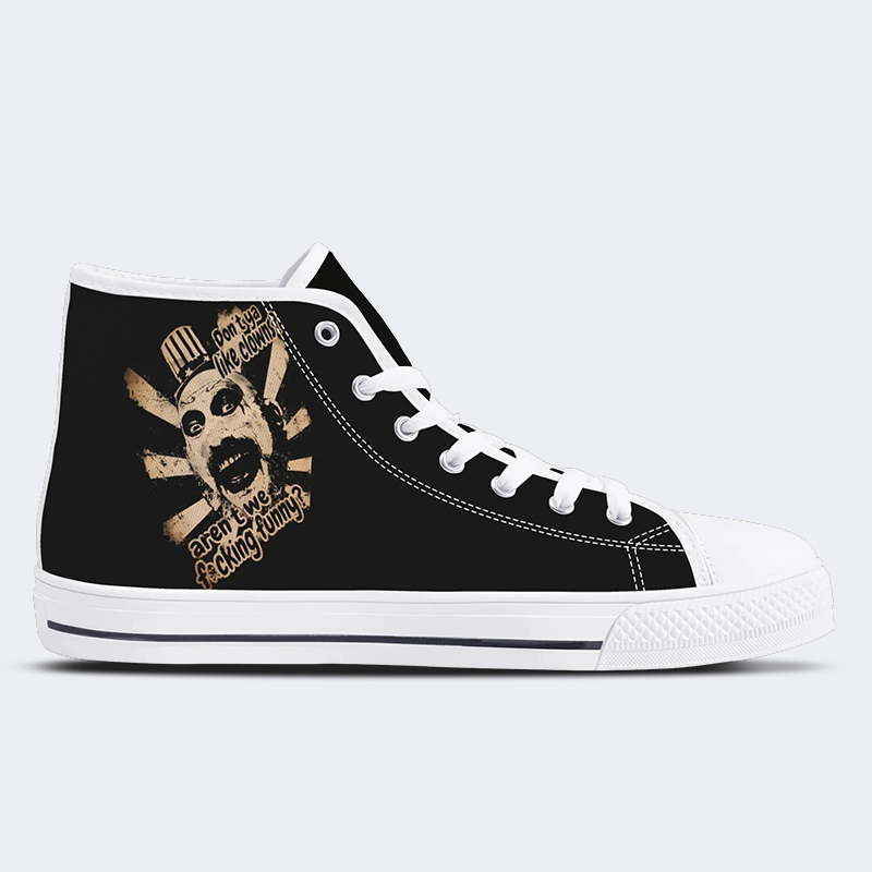 Horror-Druck - High Top Canvas