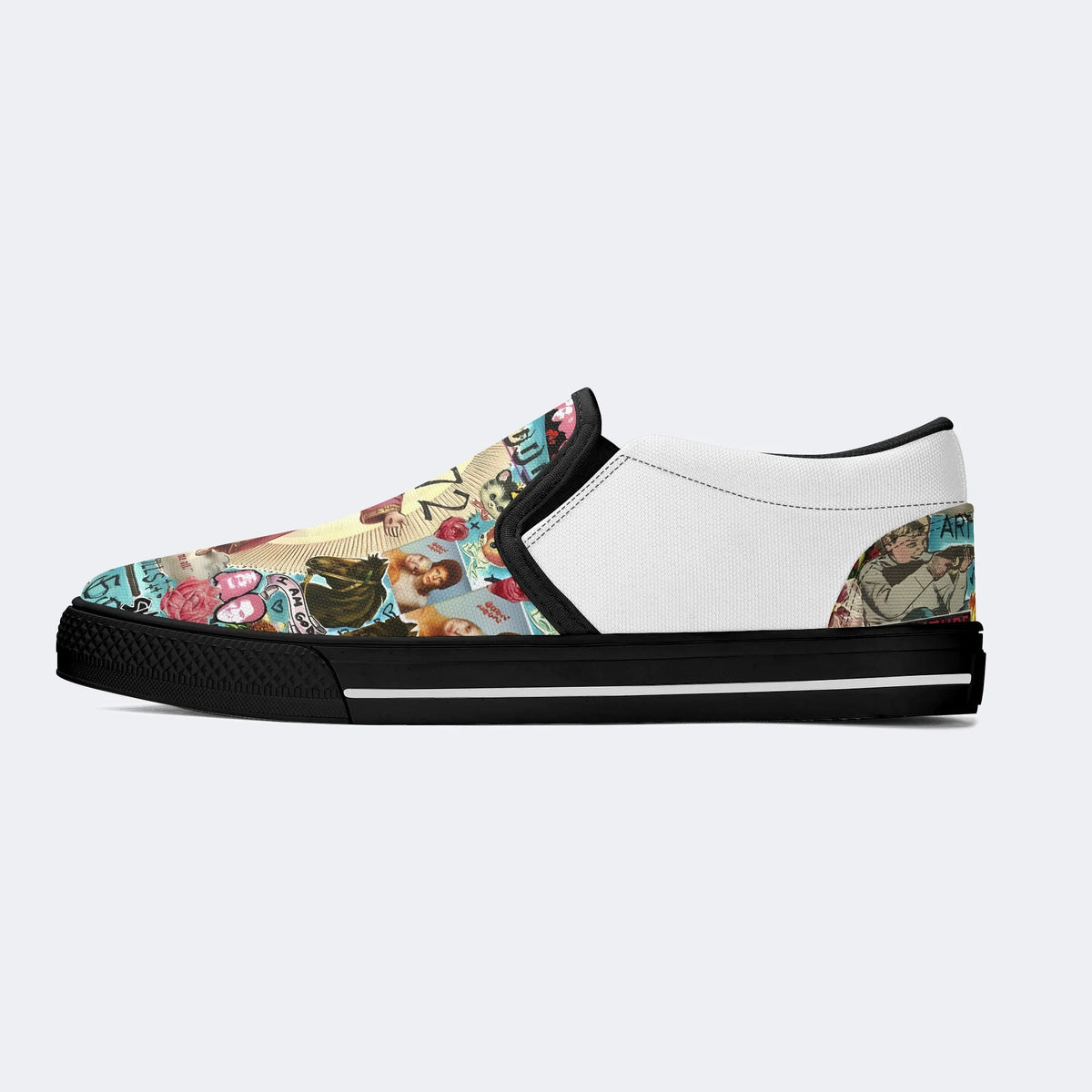 Jesus Child Print - Slip On Shoes