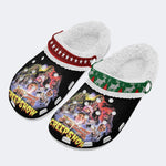 Unisex Horror Movies Print - Fur Lined Slippers/Sandals