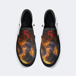 Strange Thing Print - Slip On Shoes