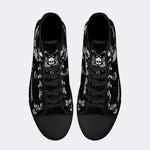 Classic Death Moth Vintage Print - High Top Canvas