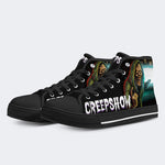 Unisex Horror Movie Vintage Graphic Print - High Top Canvas