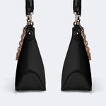 Frog Mushroom Print - Leather Crossbody Bag