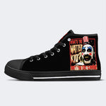 Horror-Druck Unisex - High Top Canvas