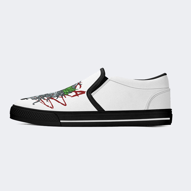 Medusa Print - Slip On Shoes