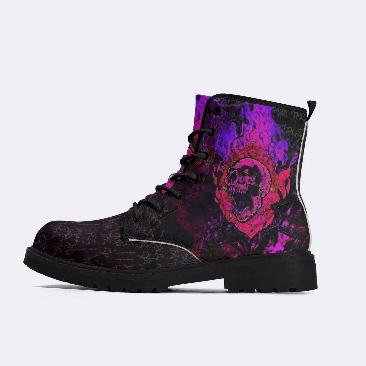 Fire Skull - Boots