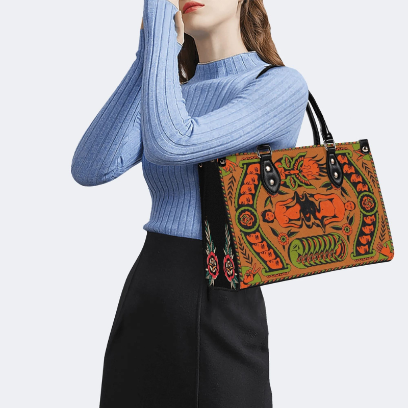 Abstract Art Handbag Factory Direct Sales
