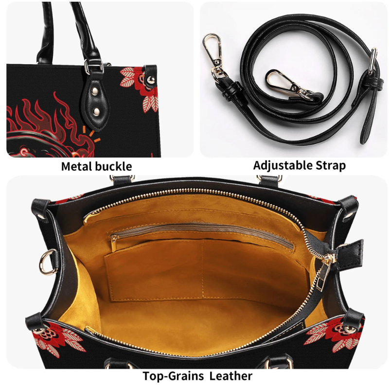 Black Panther Wearing A Collar Handbag Factory Direct Sales