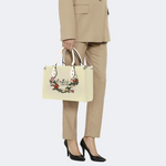 Classic Flower Pattern Handbag Factory Direct Sales