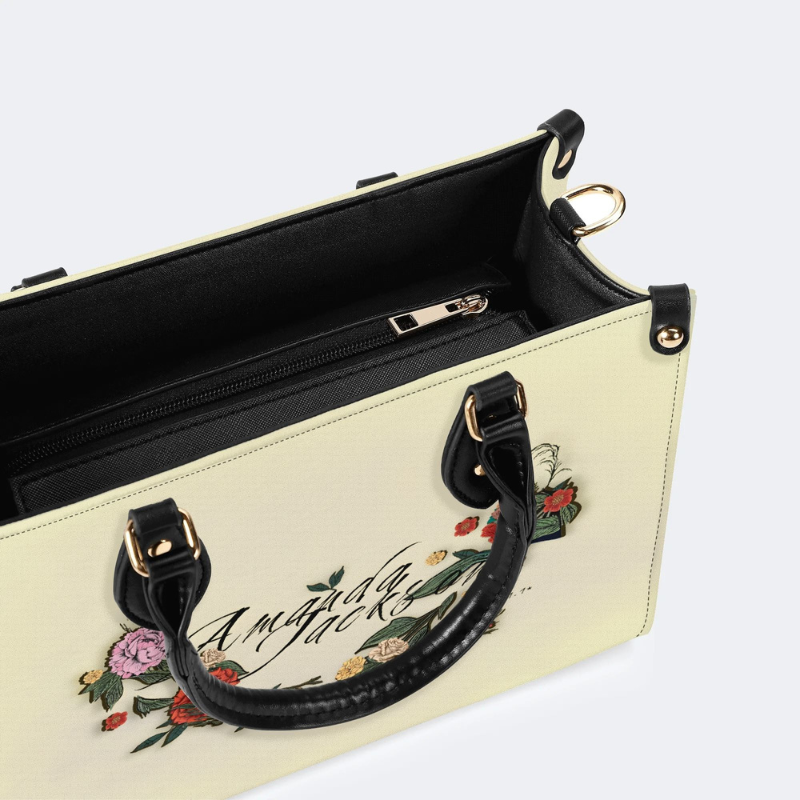Classic Flower Pattern Handbag Factory Direct Sales