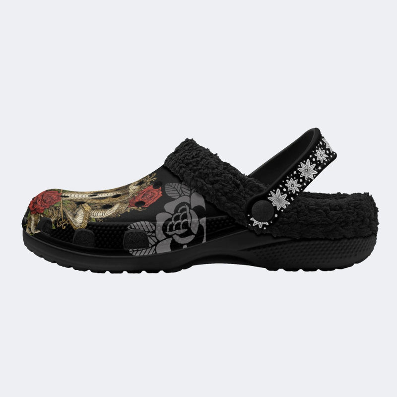 Cobra Rose Print Slippers/Sandals Factory Direct Sales