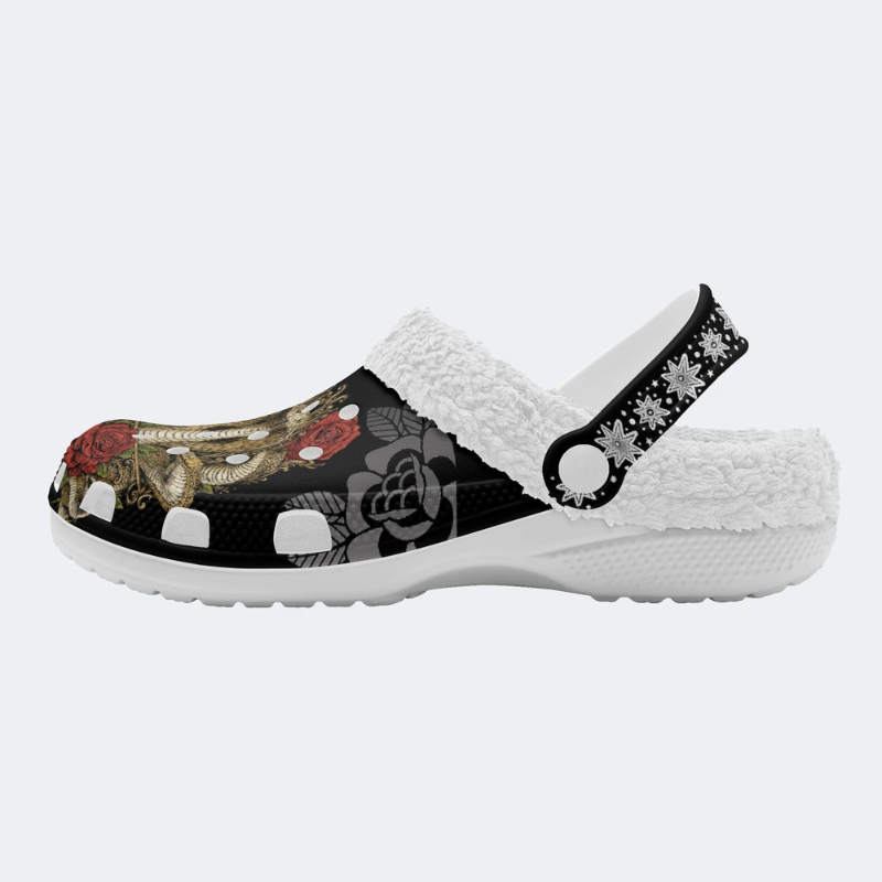 Cobra Rose Print Slippers/Sandals Factory Direct Sales