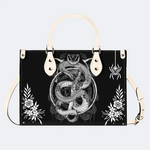 Coiled Snake Print Handbag Factory Direct Sales