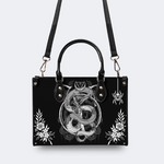 Coiled Snake Print Handbag Factory Direct Sales