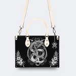 Coiled Snake Print Handbag Factory Direct Sales