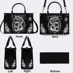 Coiled Snake Print Handbag Factory Direct Sales