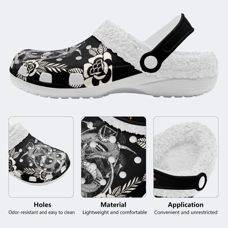 Coiled Snake Print Slippers/Sandals Factory Direct Sales