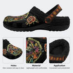 Comfortable I Love Q York Fur Lined Slippers/Sandals_05