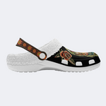 Comfortable I Love Q York Fur Lined Slippers/Sandals_08