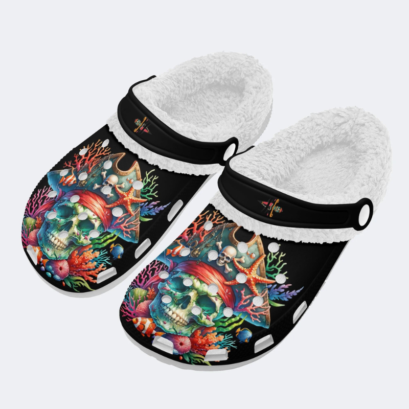 Coral Skull Slippers/Sandals Factory Direct Sales